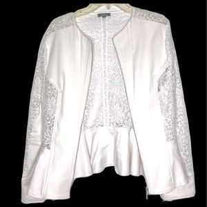 **NWT Women’s Peplum Lace Jacket